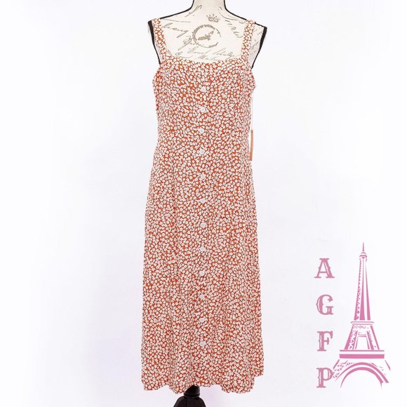 Revolve Capulet micro Floral Sunny Midi dress - Picture 10 of 14